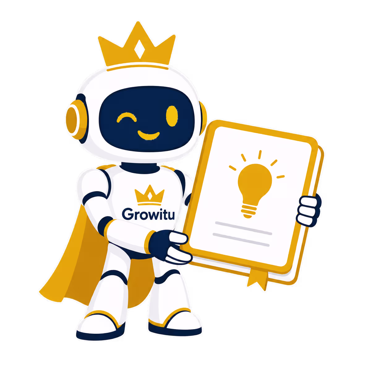 Growitu knowledge mascot